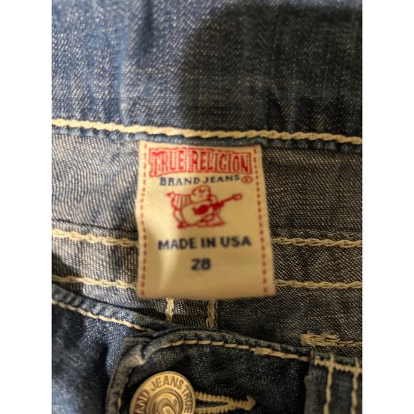 True Religion Women's Jeans Size 28 Lightweight Denim - Picture 8 of 9